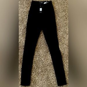 Super High Waist Denim Skinnies